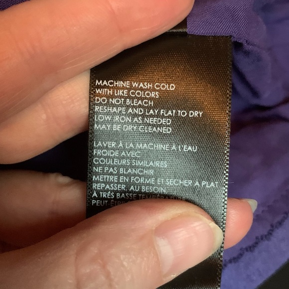 NWT Anthropologie Blue Faux Suede Skirt - Picture 11 of 13